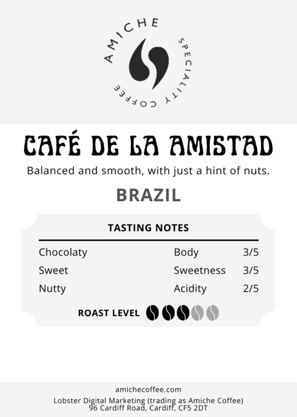Single Origin Coffee Café de la amistad 3