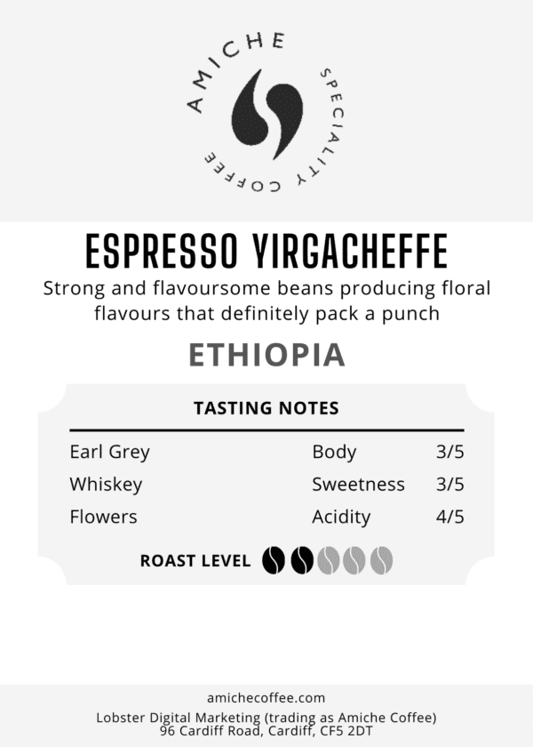 Single Origin Coffee Espresso Yirgacheffe 3