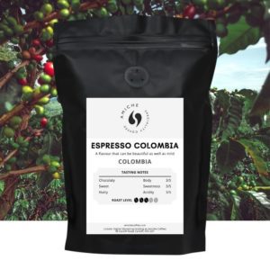 Single Origin Coffee Espresso Colombia